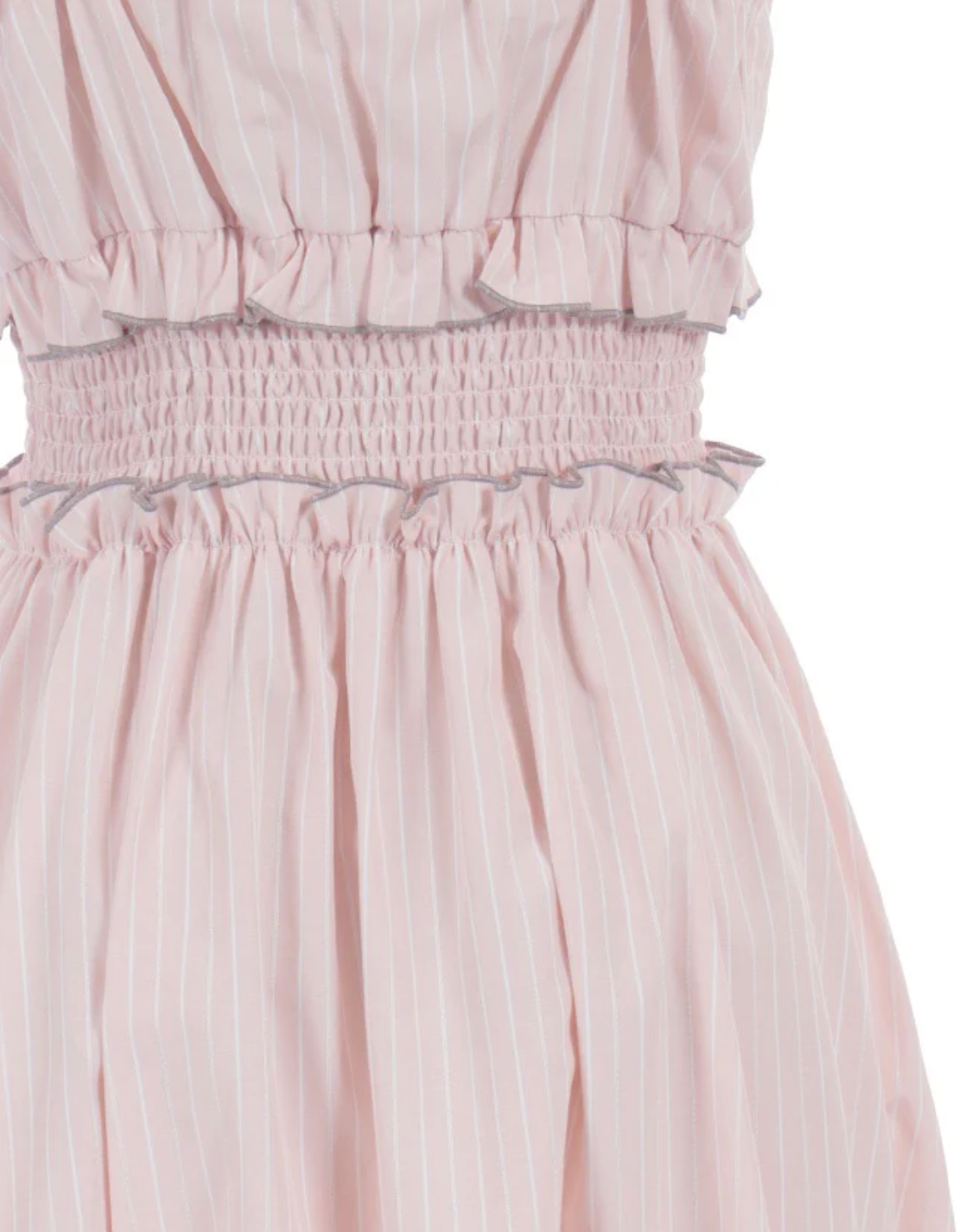 Merrowed Frill Striped Jumper Skirt