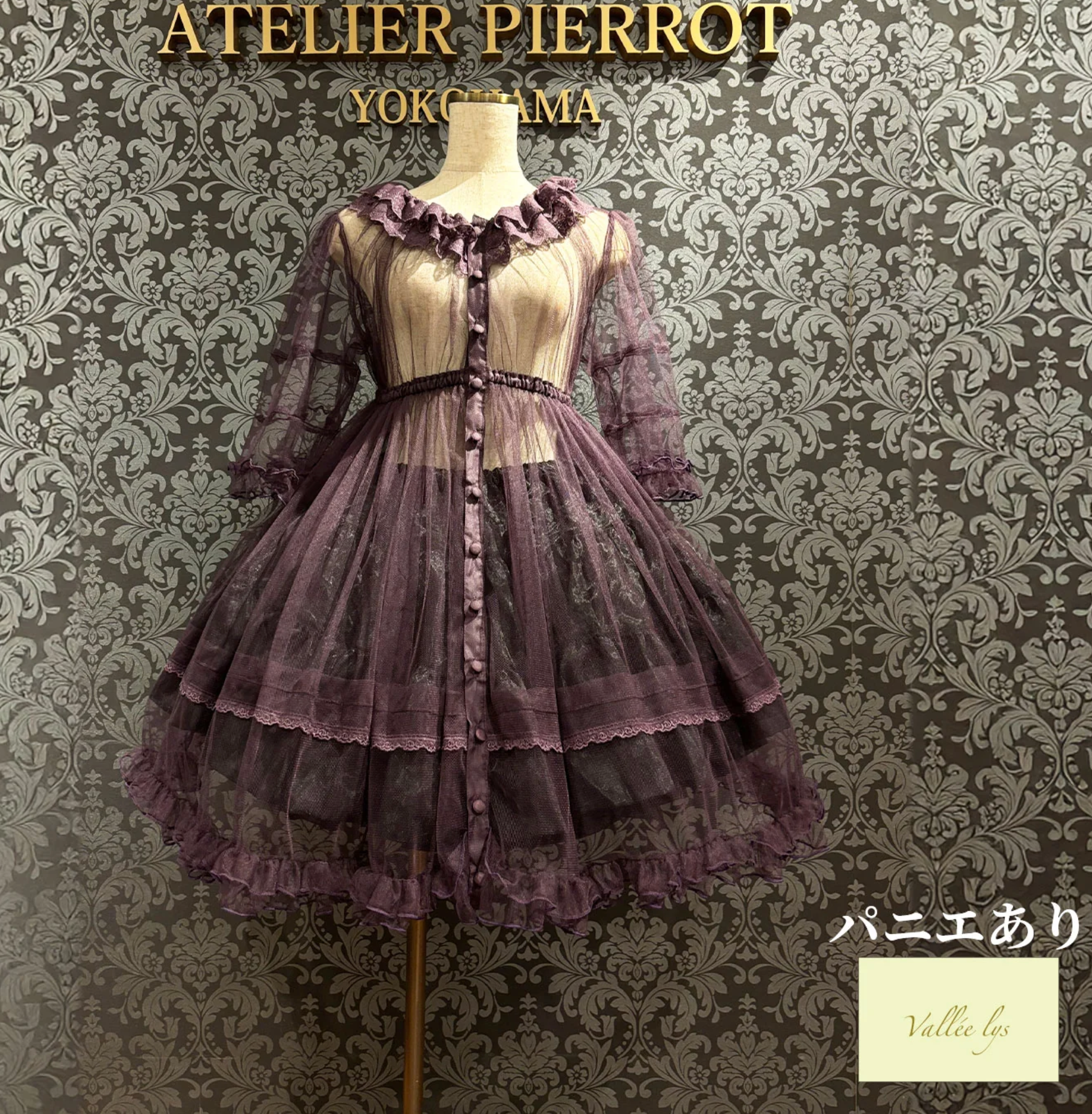 Nocturne Sheer Tulle Dress