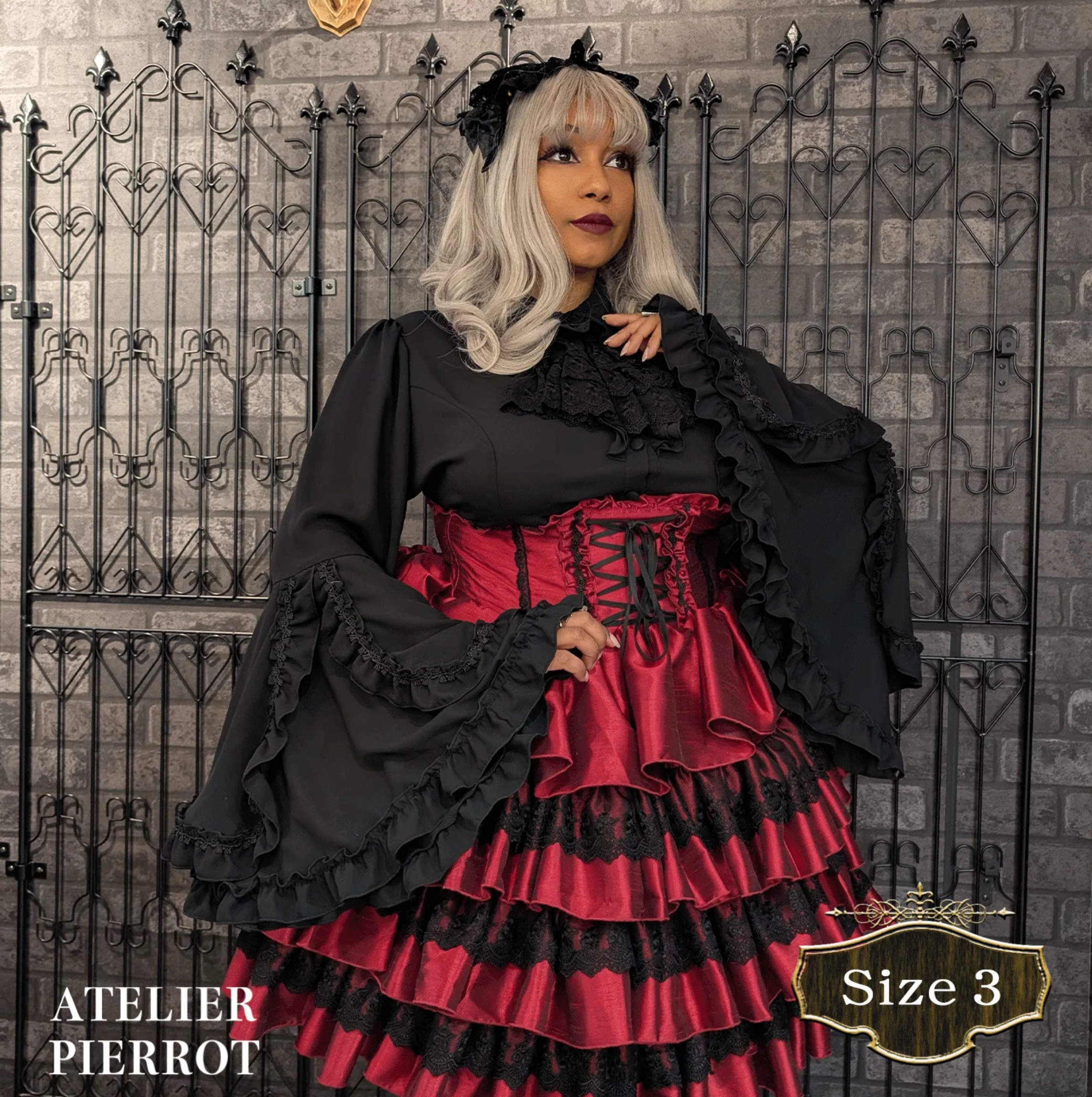 Louise Jabot Blouse