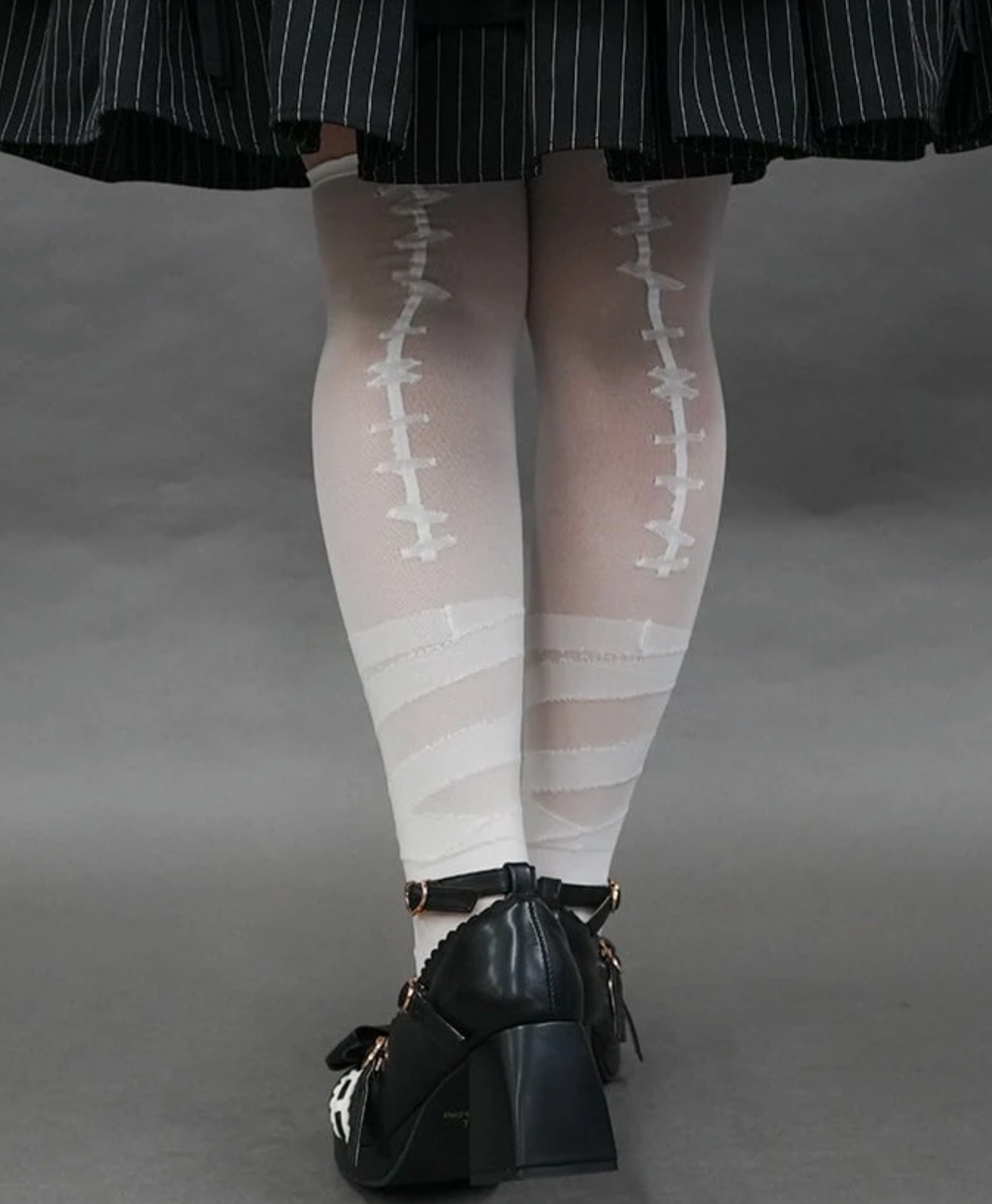 Gothic Openwork Over-knee Socks