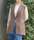 Side Pleated Half Gilet