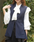 Side Pleated Half Gilet