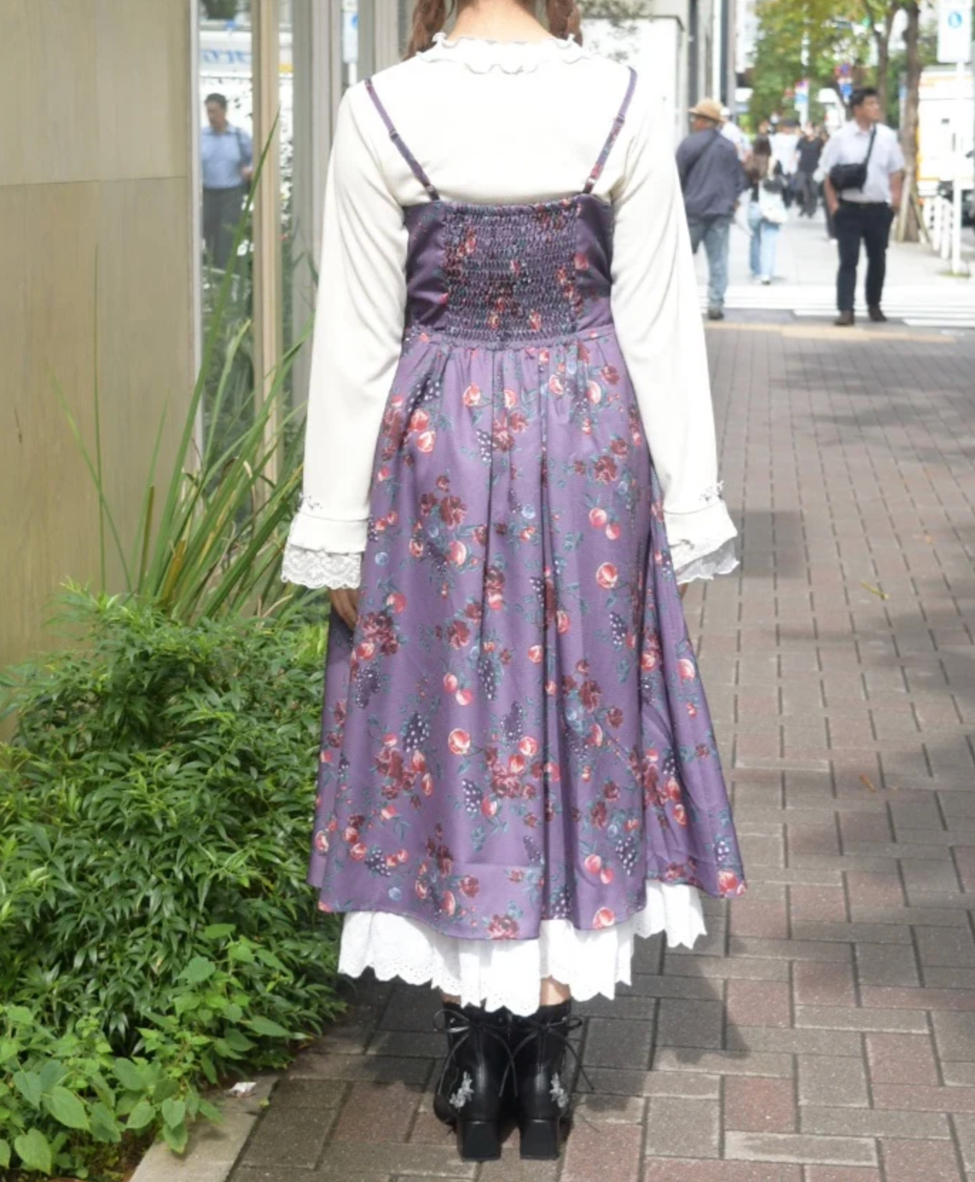 Autumn Harvest Pattern Dress
