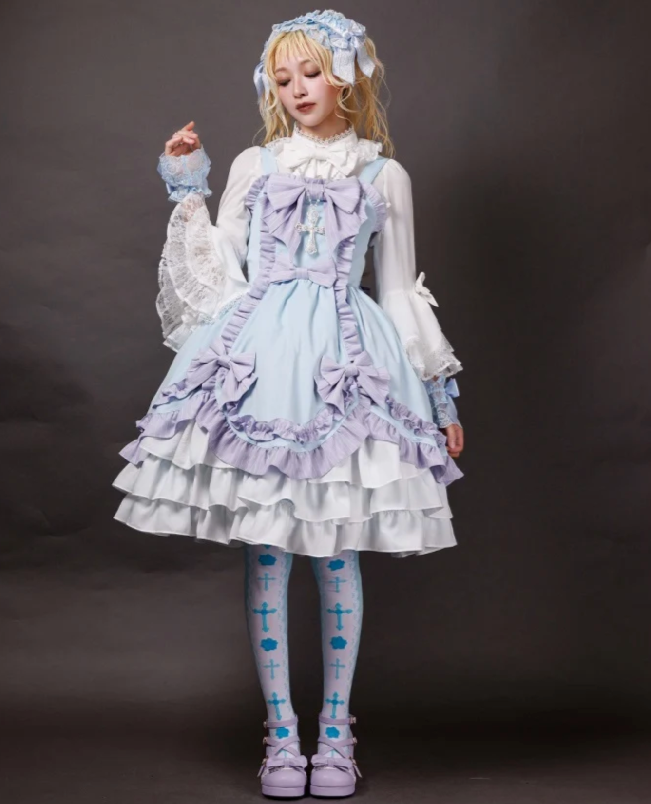 Gothic Doll Jumper Skirt