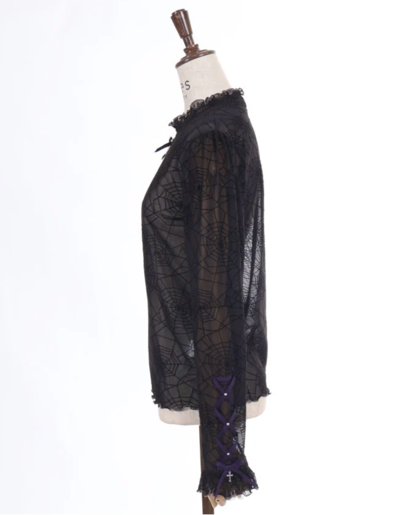 Flocky Pattern Sheer Inner