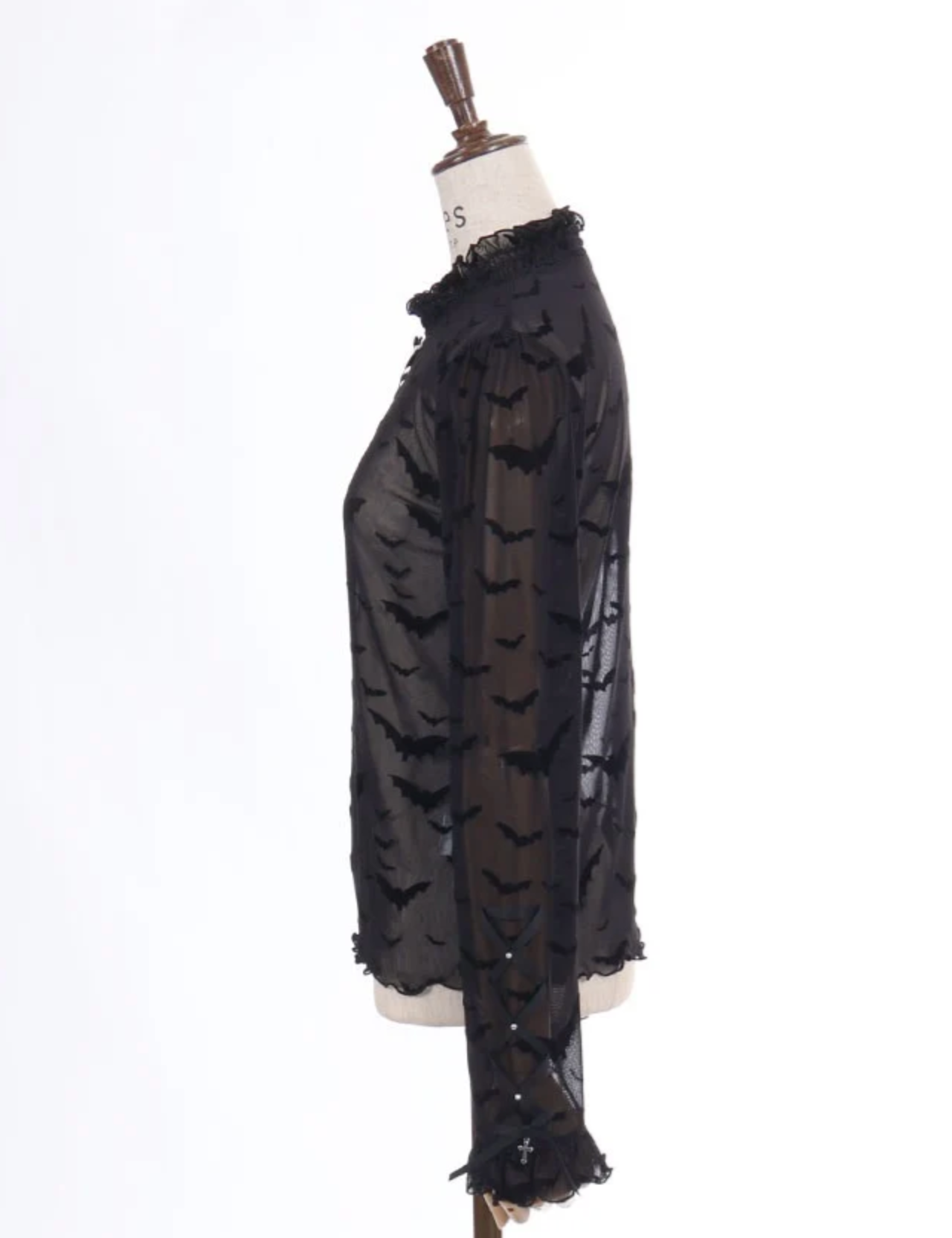 Flocky Pattern Sheer Inner