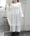 Frill Collar Ribbon Sheer Gown
