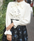 Music Embroidery Ribbon Blouse