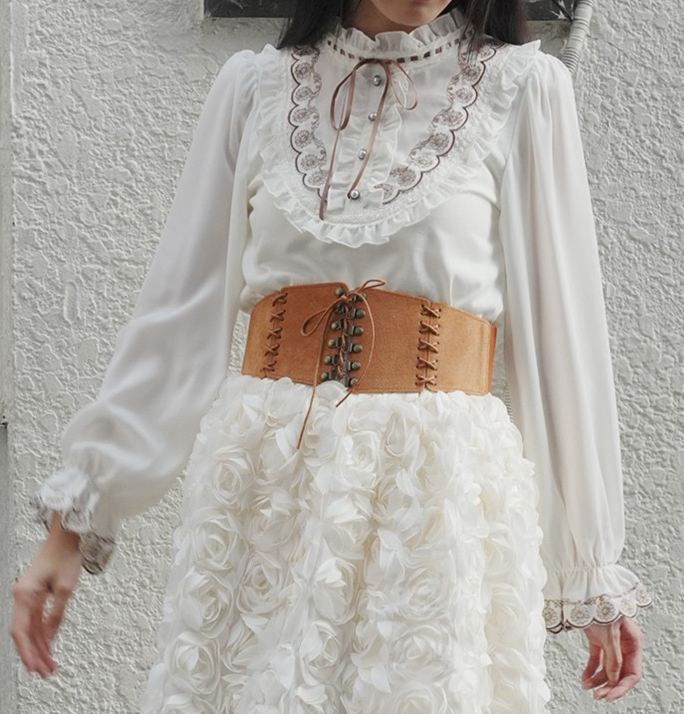 Margaret Embroidery Top