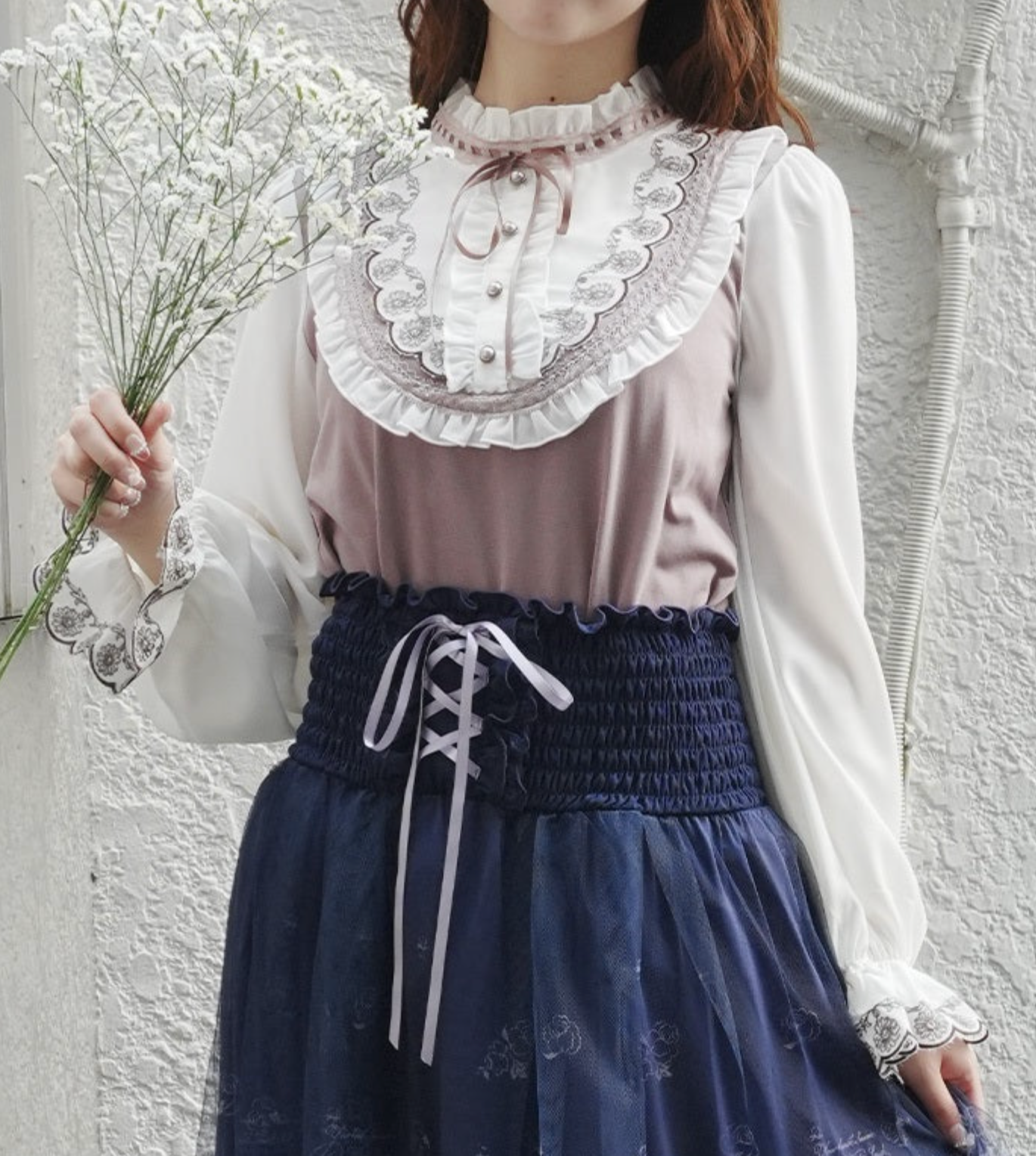 Margaret Embroidery Top