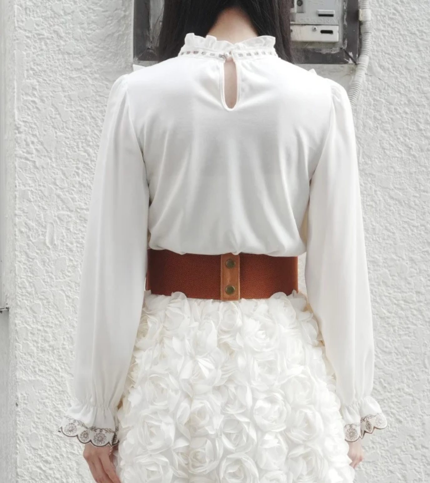 Margaret Embroidery Top