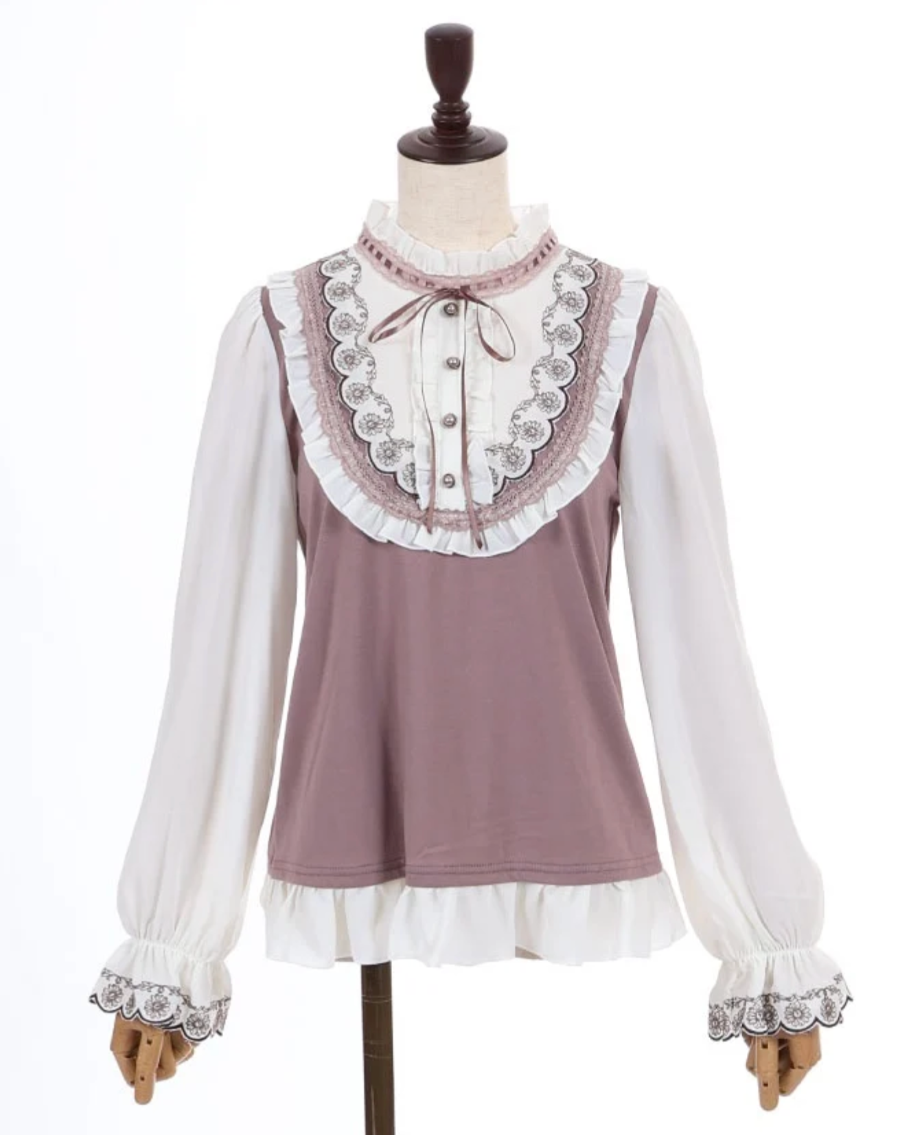 Margaret Embroidery Top