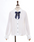 Ribbon & Pearl Chain Blouse