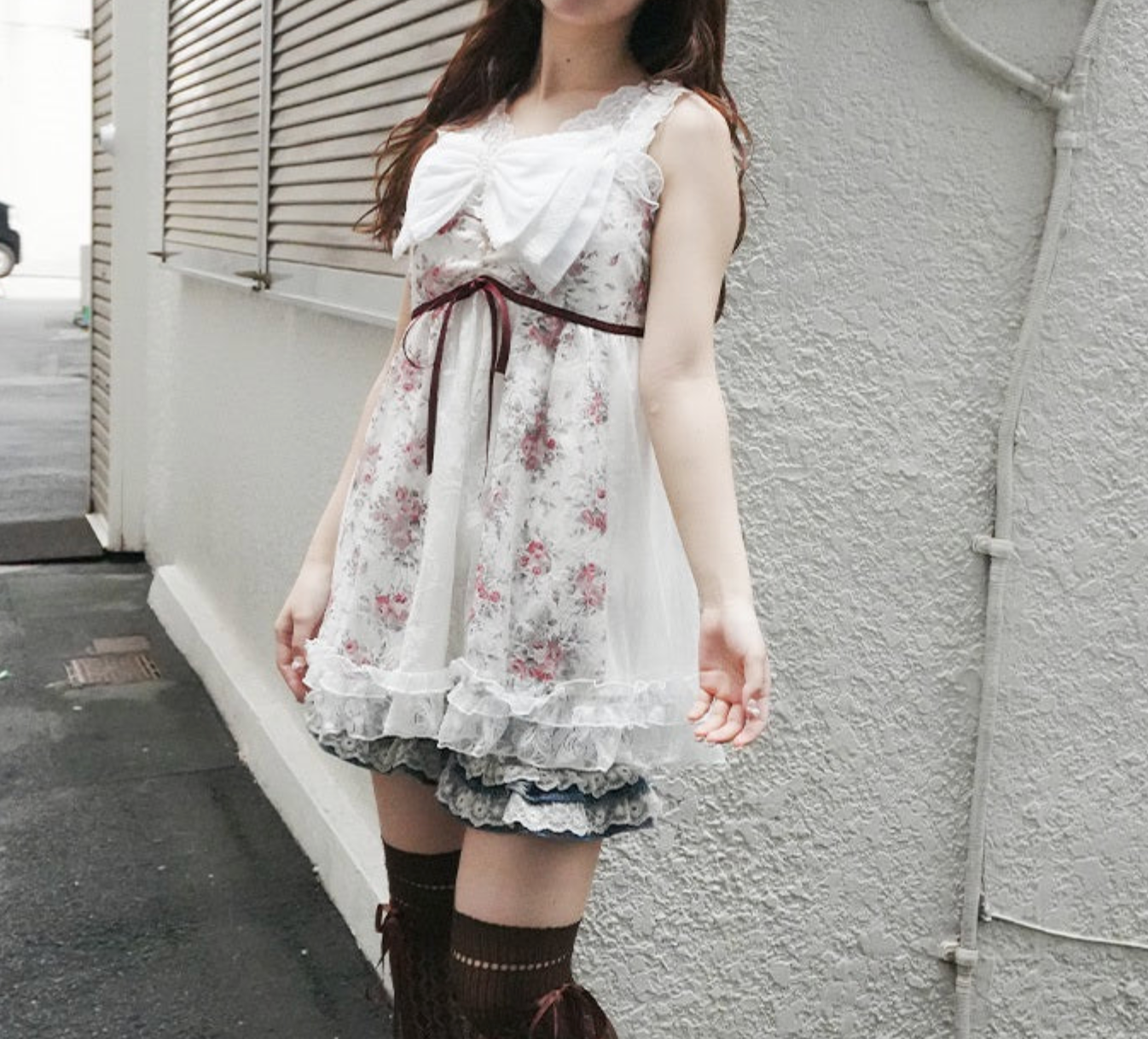 Mini Flower Camisole Tunic