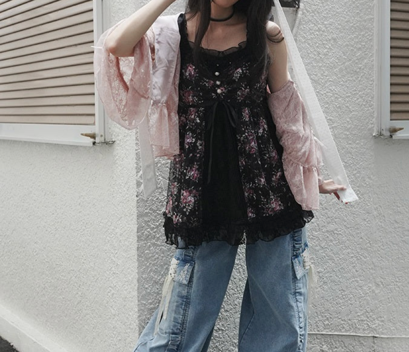 Mini Flower Camisole Tunic