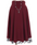Cross & High-Waisted Skirt