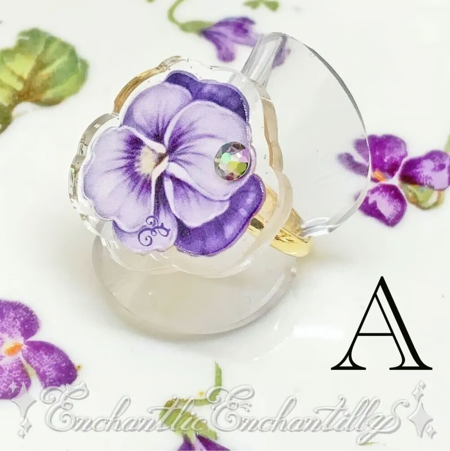 Dolled Up Ring - Flower Collection