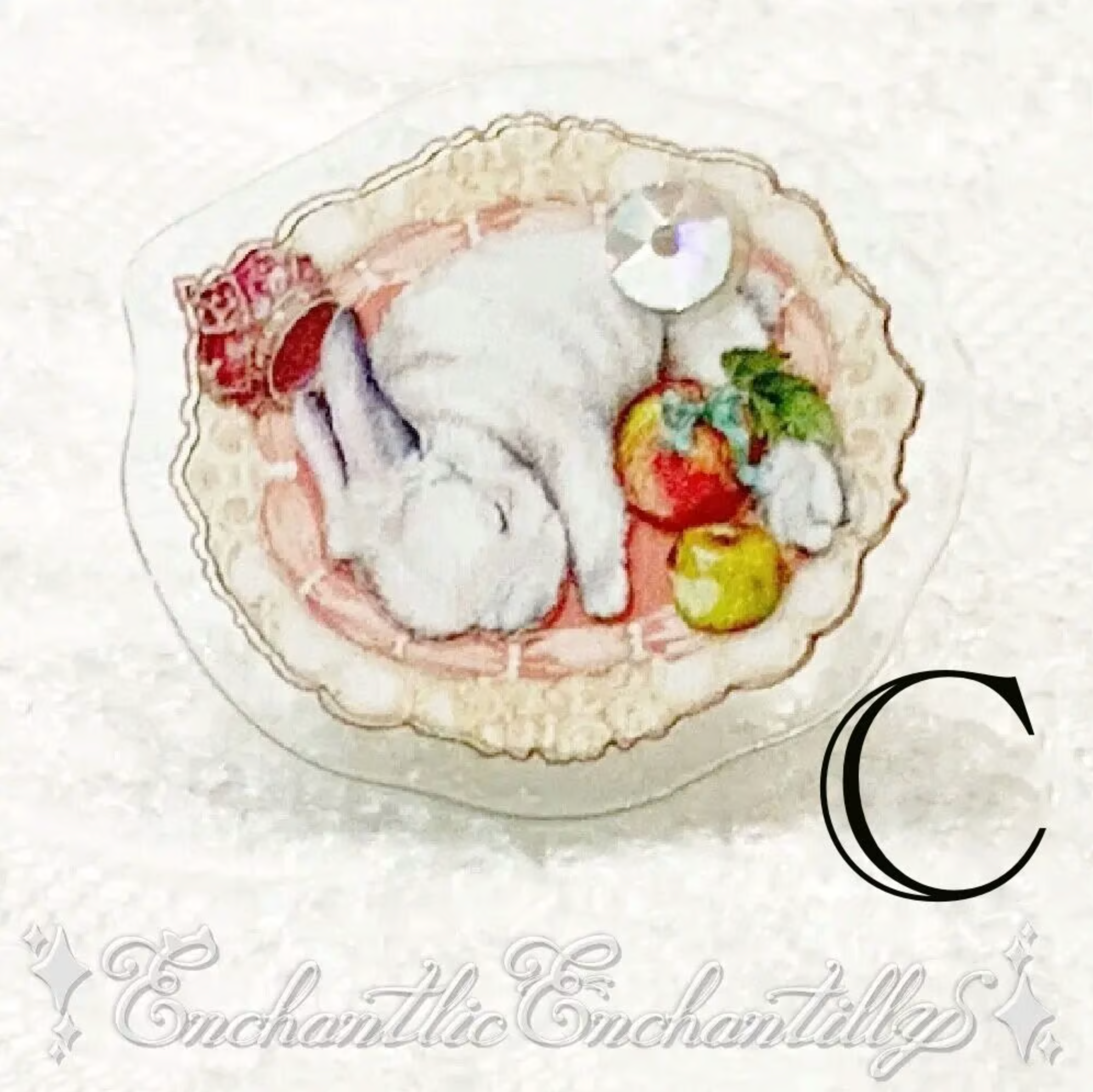 Dolled Up Ring Rabbit Series