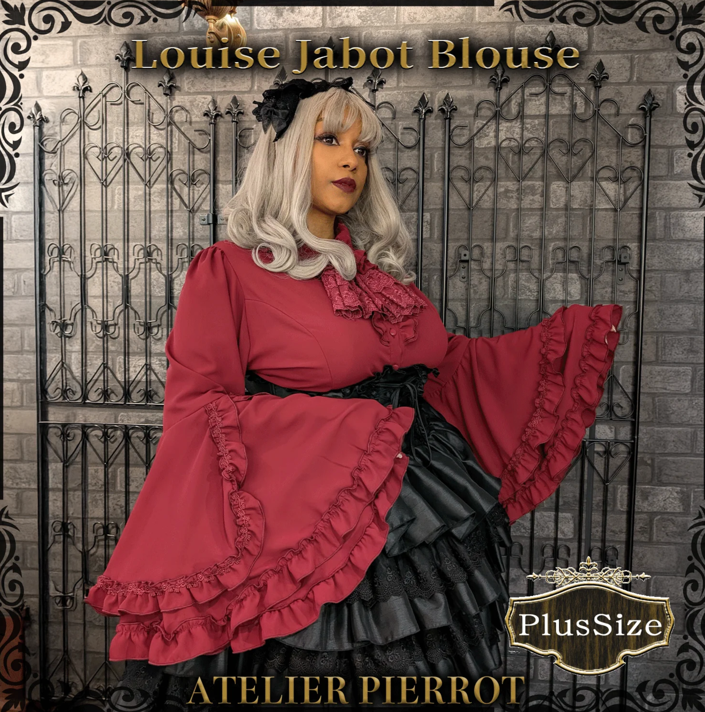 Louise Jabot Blouse