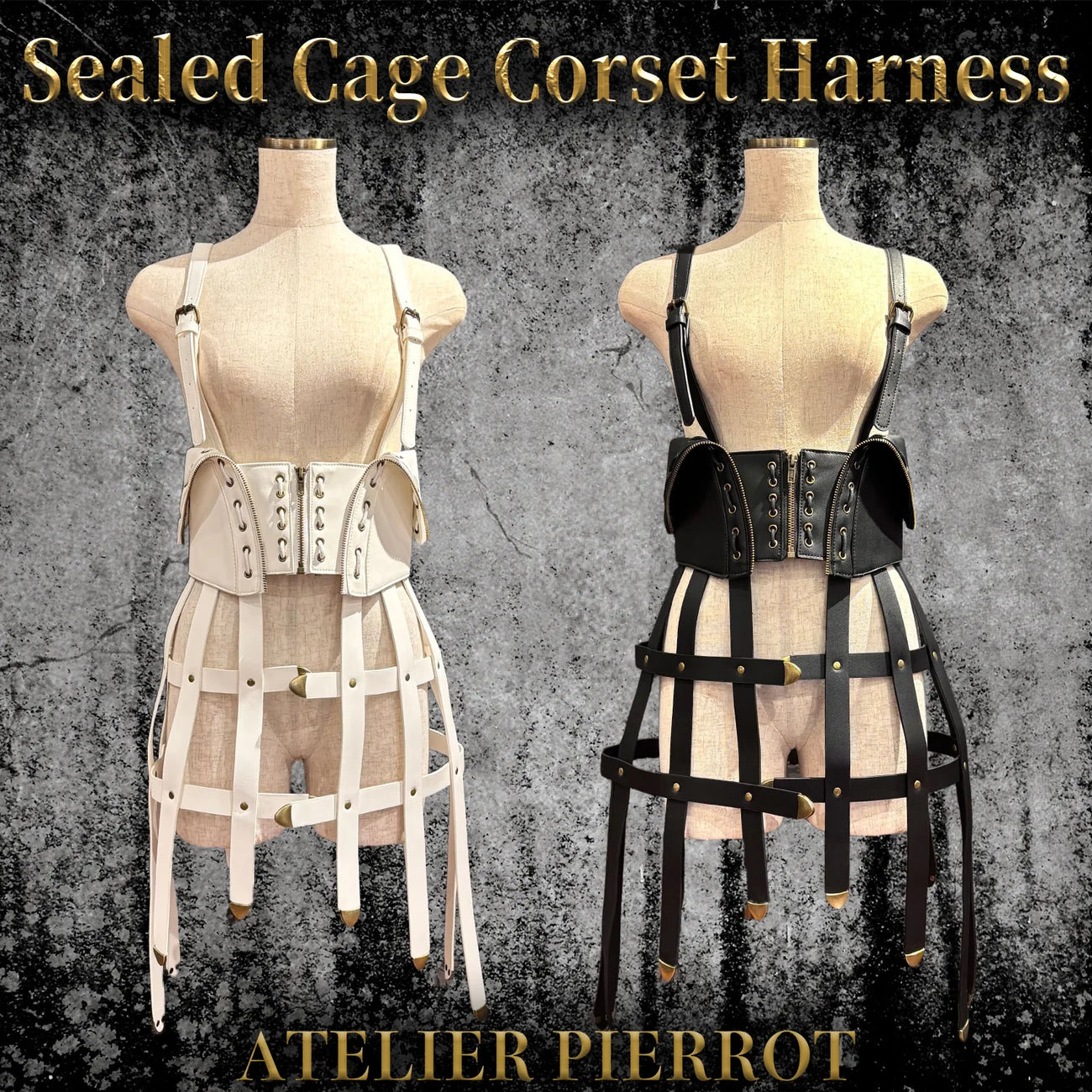 Sealed Cage Corset Harness