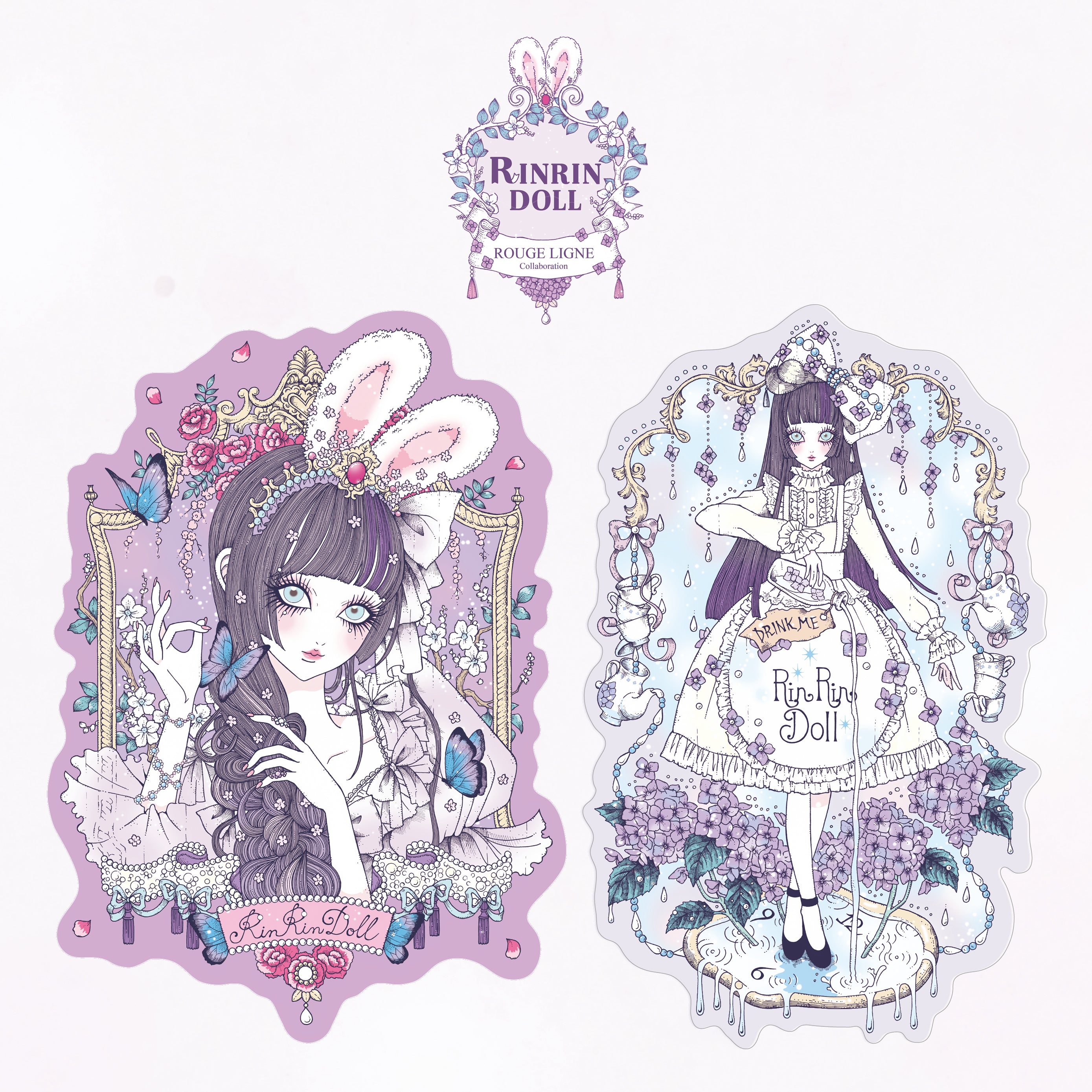 RinRin x Yoh's Monochrome World – Sticker