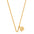 Selectable Happiness Oval Link Chain Necklace (60cm)