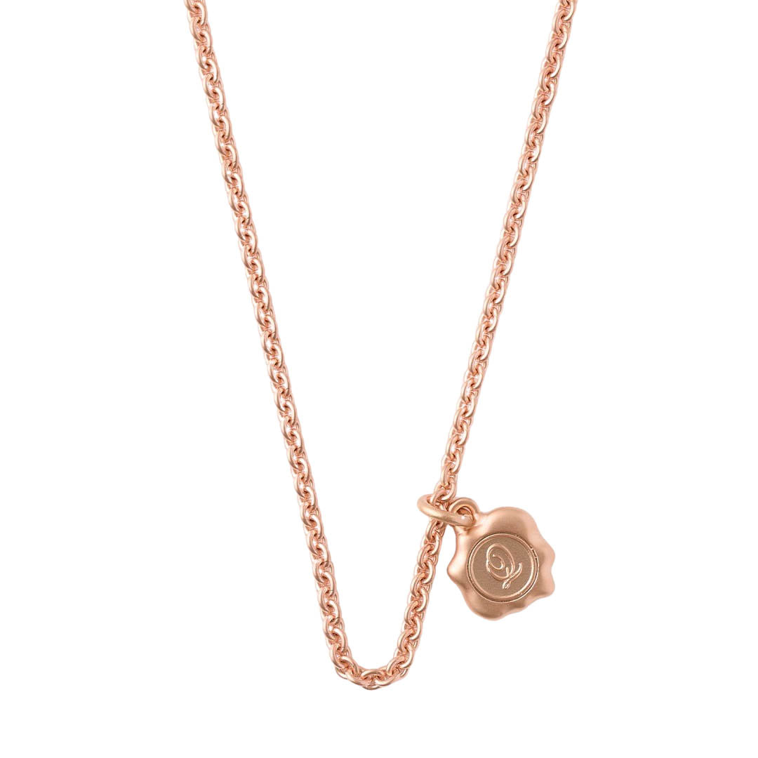 Selectable Happiness Oval Link Chain Necklace (60cm)