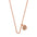Selectable Happiness Oval Link Chain Necklace (60cm)