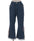 Rose Ribbon Lace - Up Denim Pants