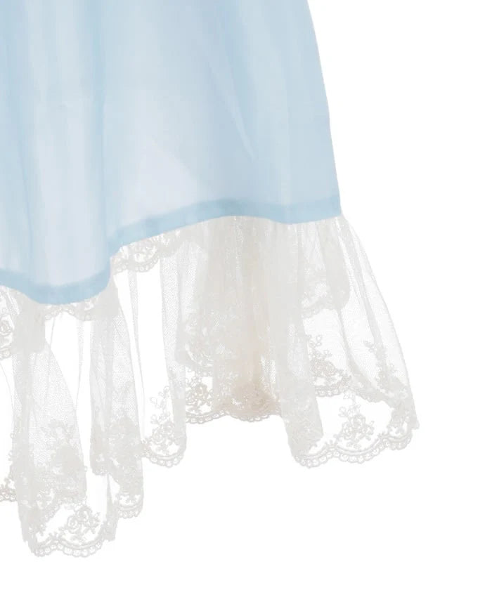 Corset Style Embroidered Skirt