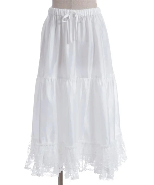 Cross Lace Pettiskirt