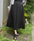 Belt & Chain Pleated Skirt