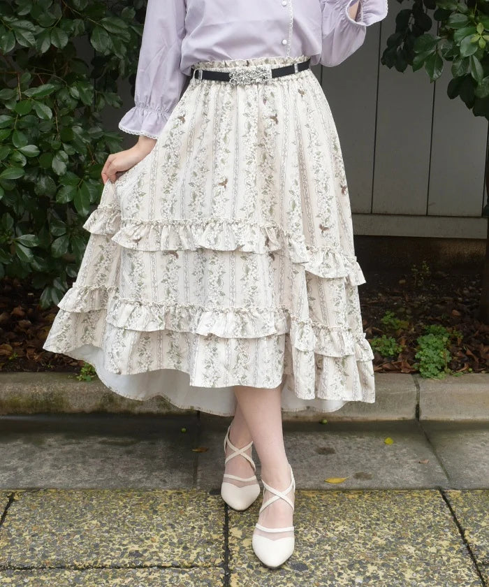 Jasmine Pattern Multi Way Skirt