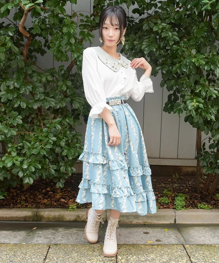 Jasmine Pattern Multi Way Skirt