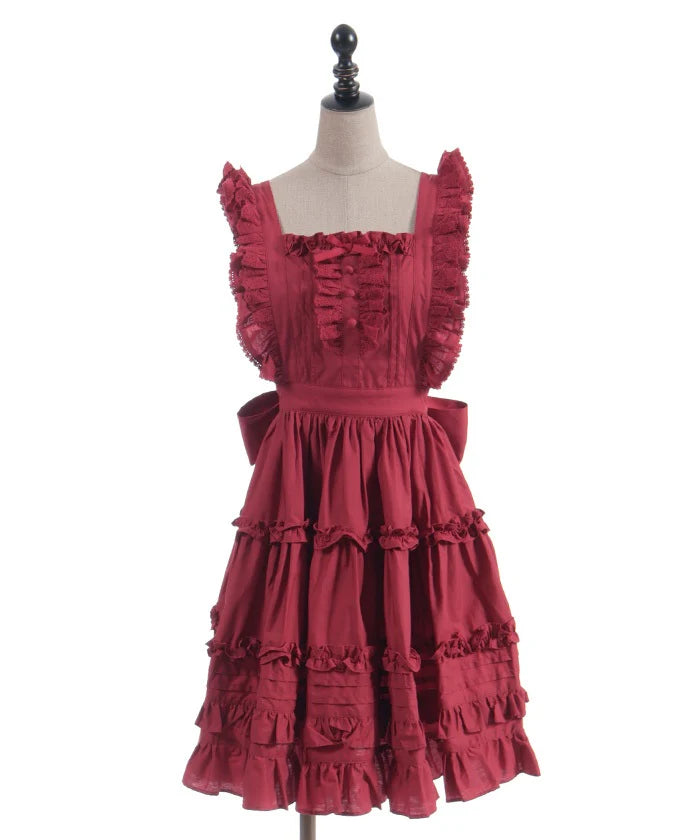 Cotton Frill Apron