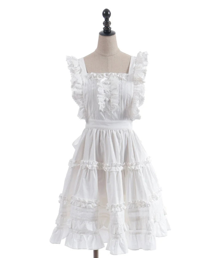 Cotton Frill Apron