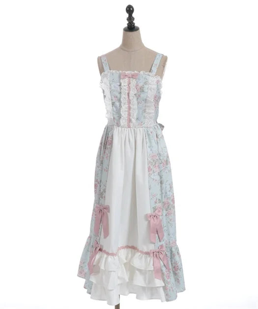 Classical Rose Pattern Jumperskirt (Made to Order)