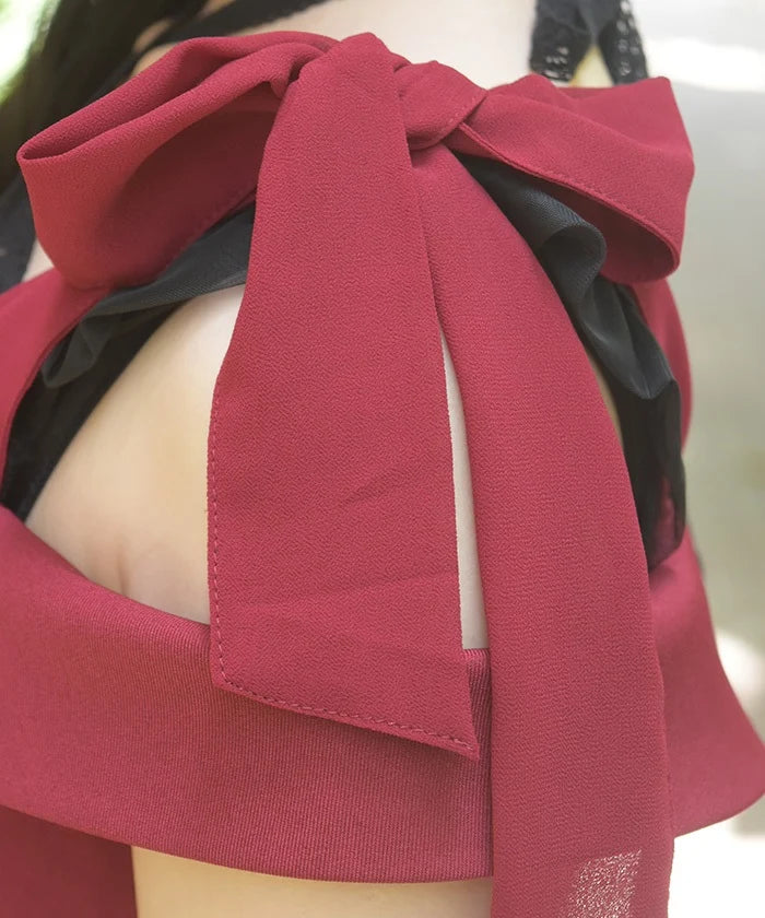 Shoulder Ribbon Dress