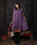 Flocky Pattern Tulle Dress