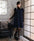 Flocky Pattern Tulle Dress