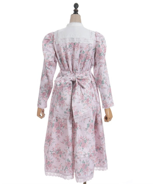 Classical Rose Pattern Dress
