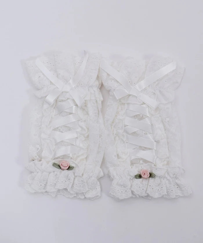 Cotton Lace Arm Covers