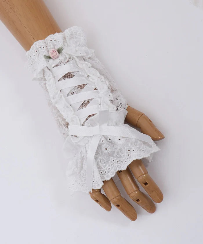 Cotton Lace Arm Covers