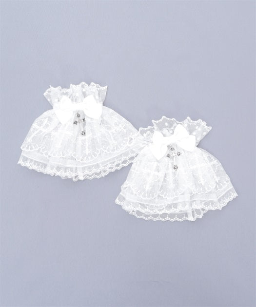 Cross Lace Wrist Cuffs