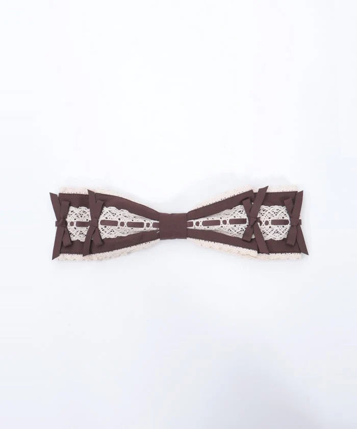 Ladder Lace Ribbon Headdress