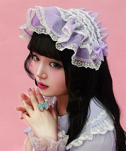 Starry Sky Half Bonnet
