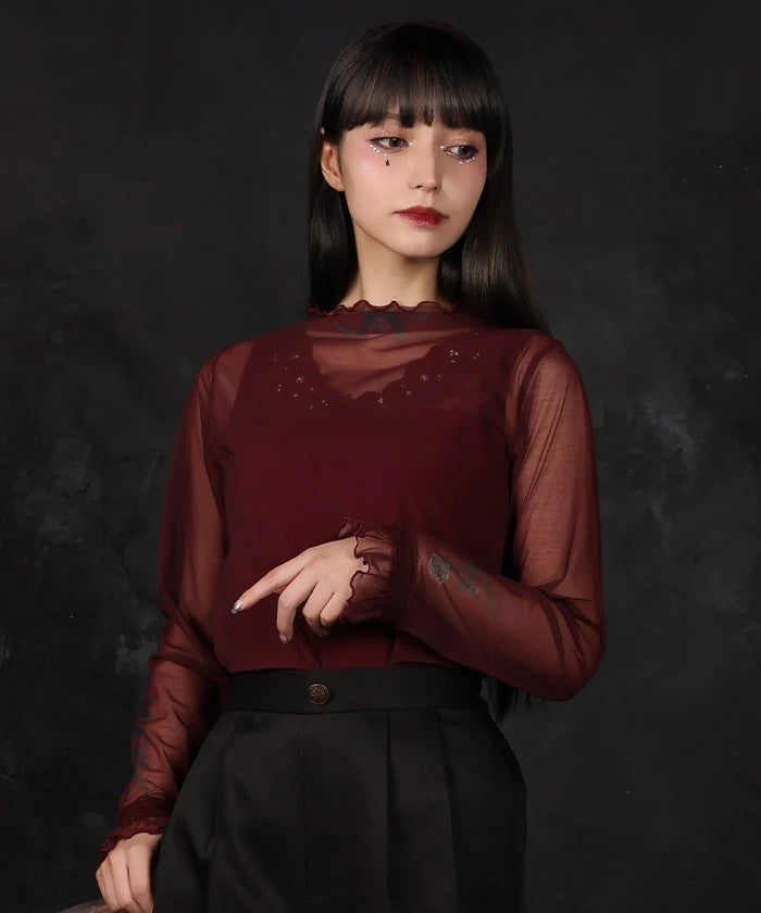 Pattern Sheer 2-Way Inner