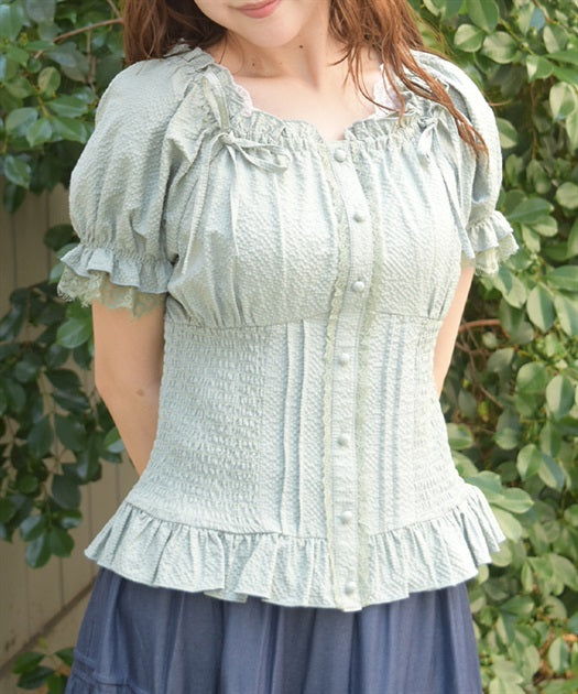 Shirring Blouse