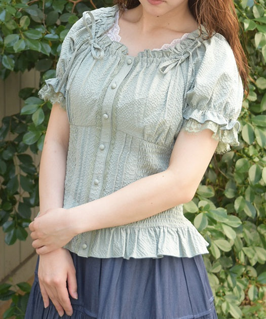 Shirring Blouse
