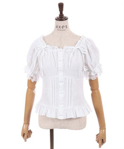 Shirring Blouse